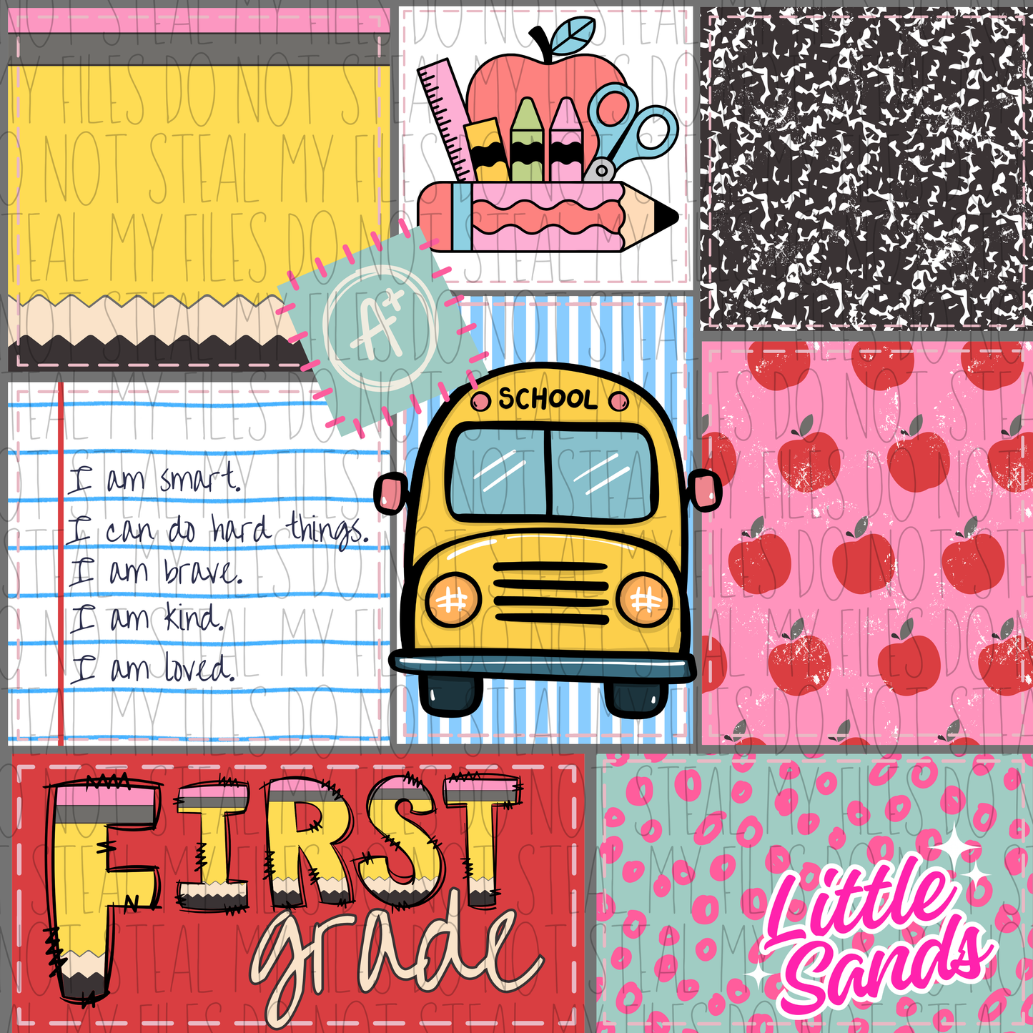 First grade patchwork