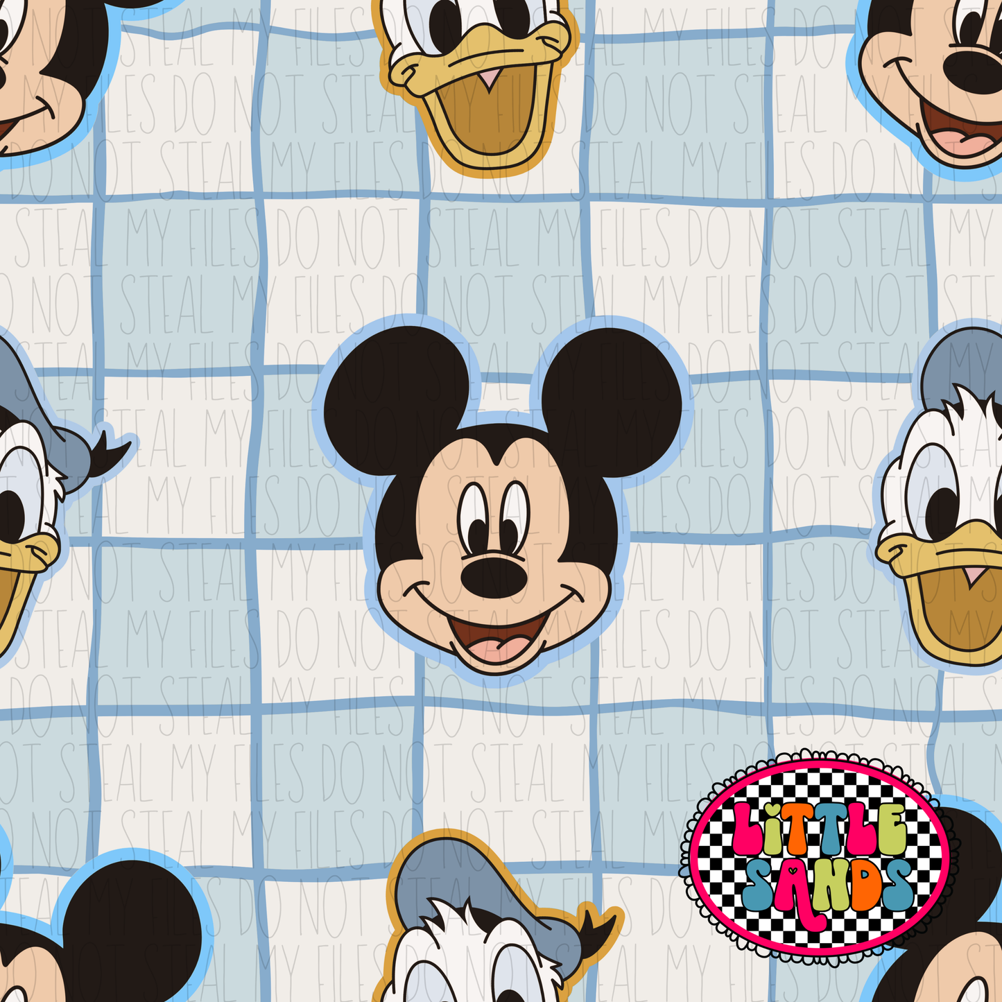 Mouse friends checkers/bundle