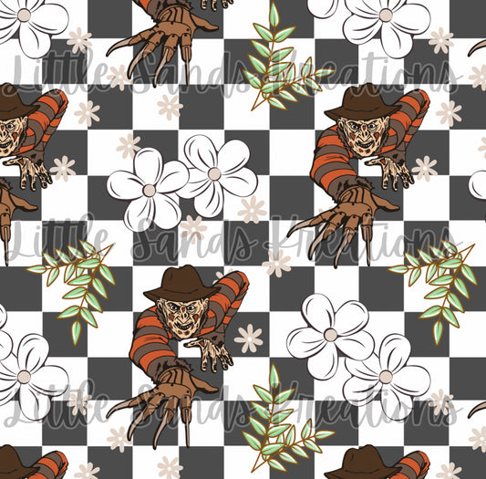 Freddy floral checks