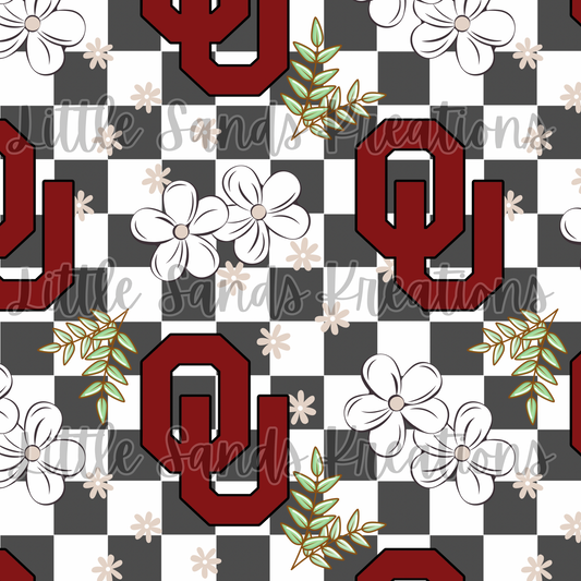Team checkers Sooners