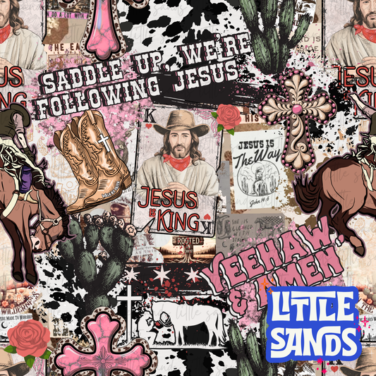 Jesus is King-pink
