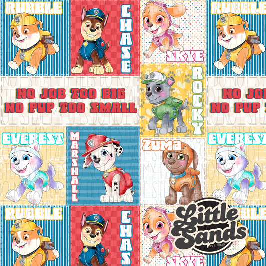 Pup patchwork