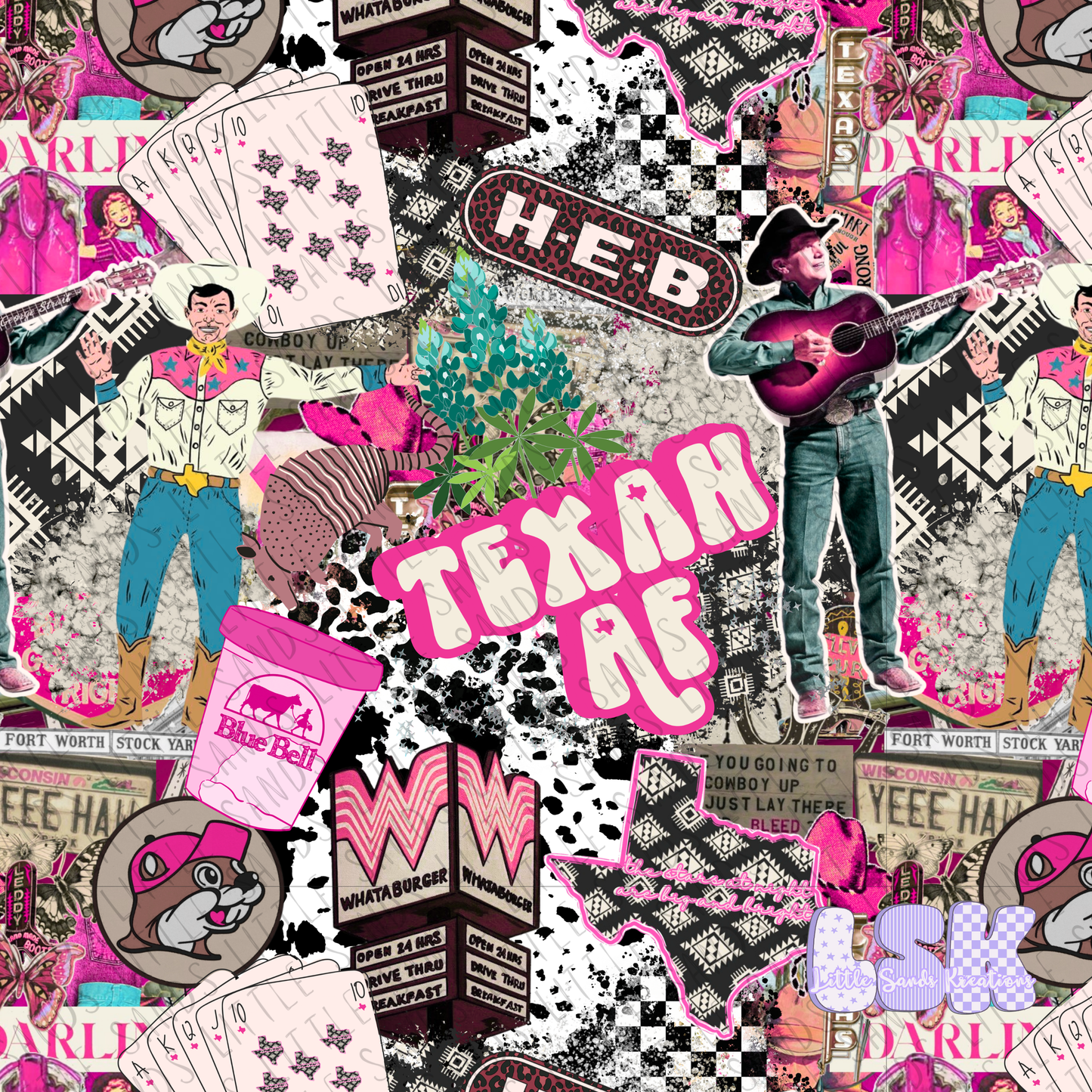 Texan AF-pink
