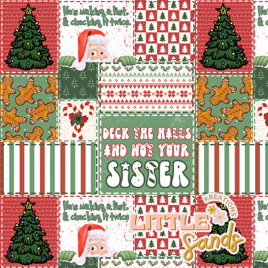 Deck the halls-sister
