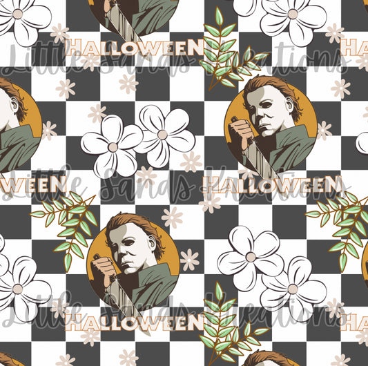 Michael floral checks