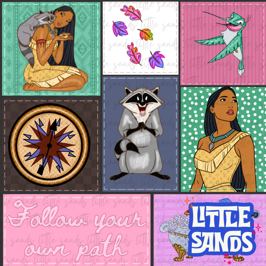 Princess patchwork bouj