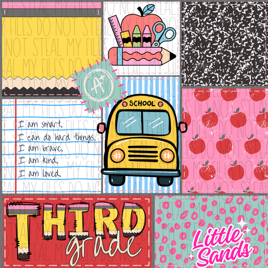 Third grade patchwork