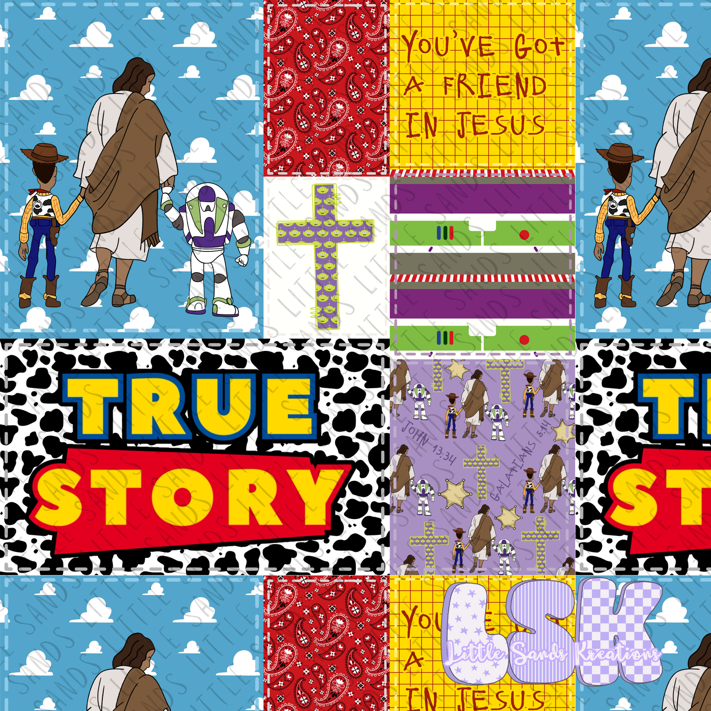 True story-patchwork