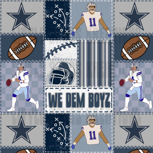 Cowboys patchwork