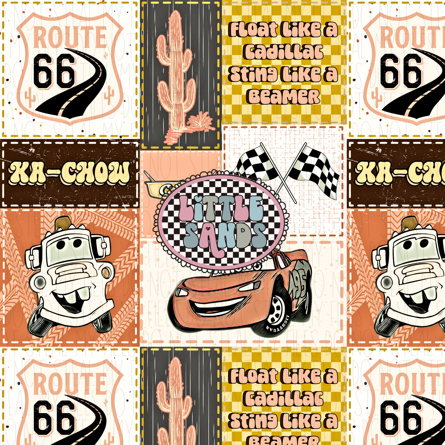 Kachow patchwork