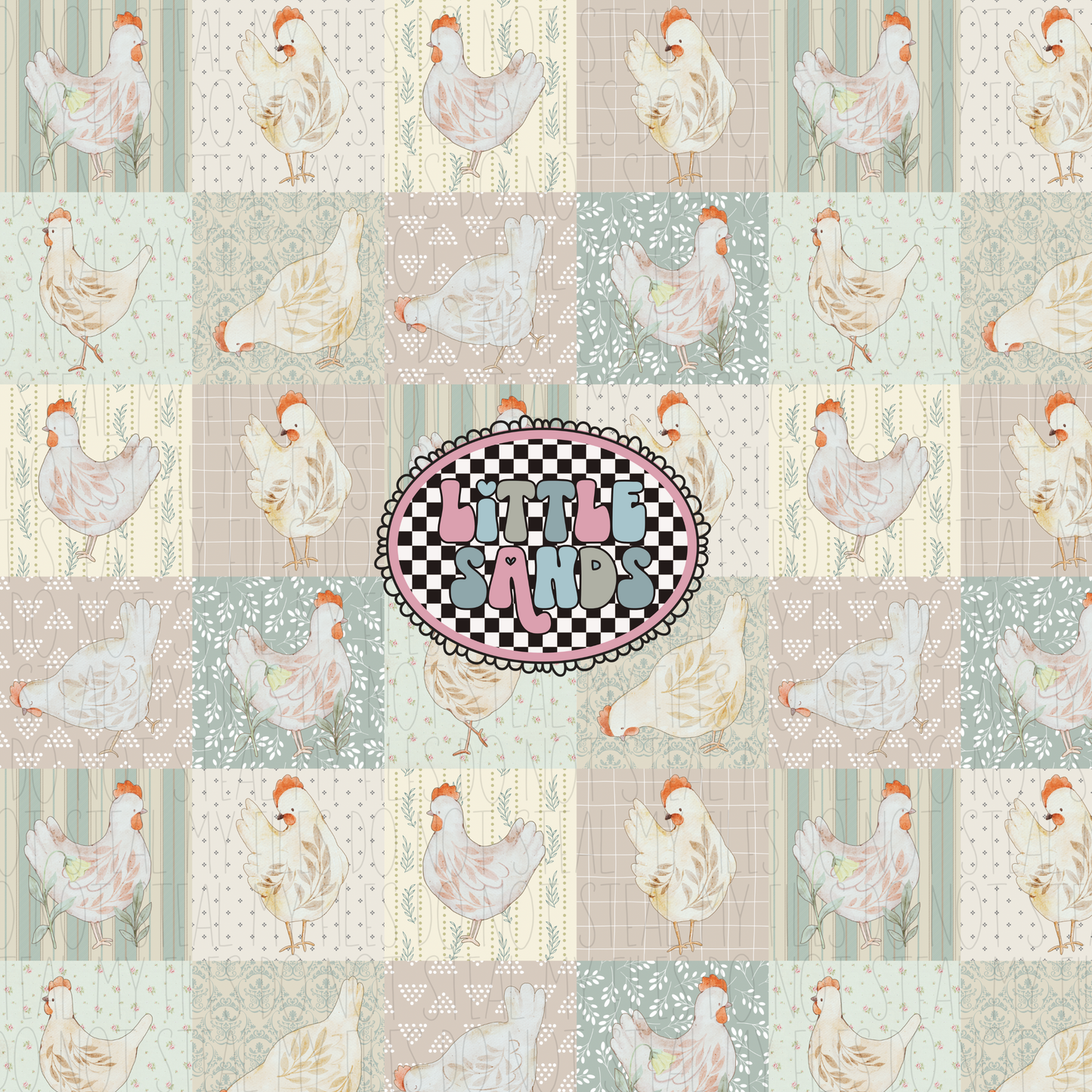 Vintage chicken