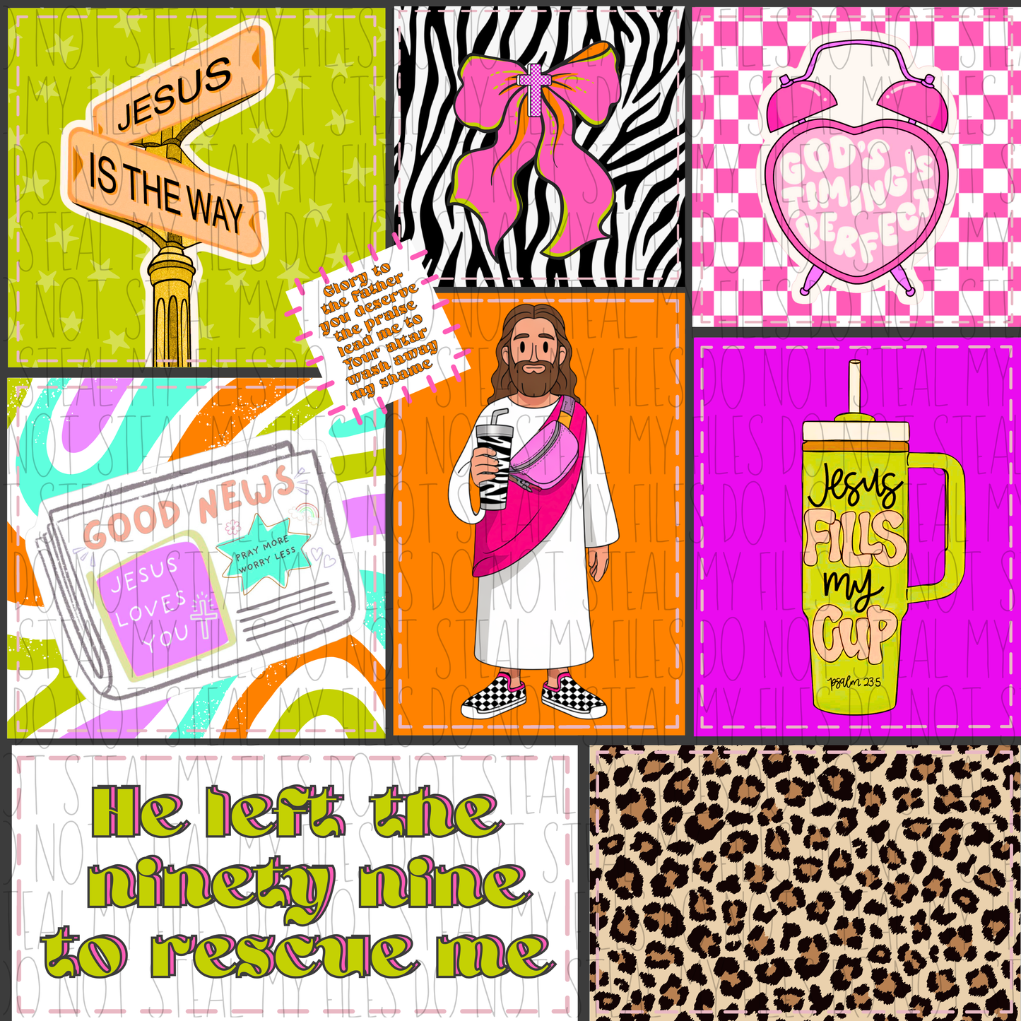 Gods girl patchwork