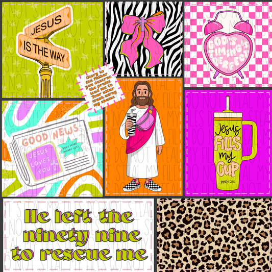 Gods girl patchwork