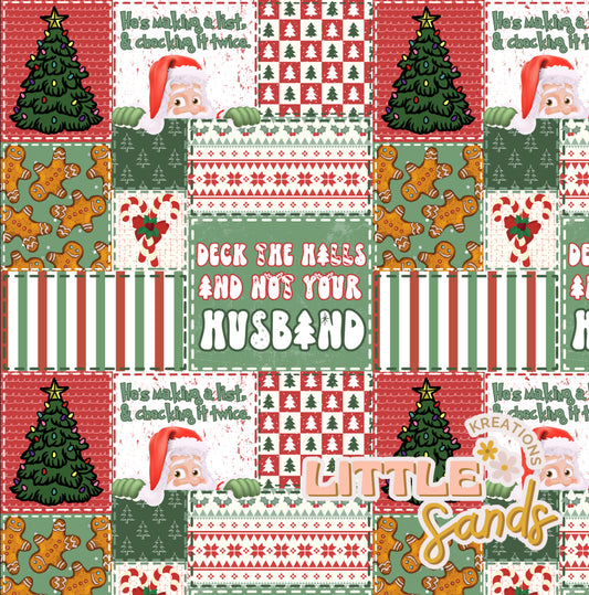Deck the halls-husband
