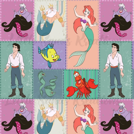Mermaid patchwork