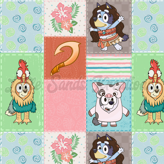 Sea dogs patchwork