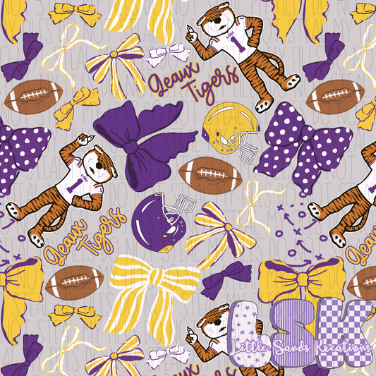 Football bows Louisiana