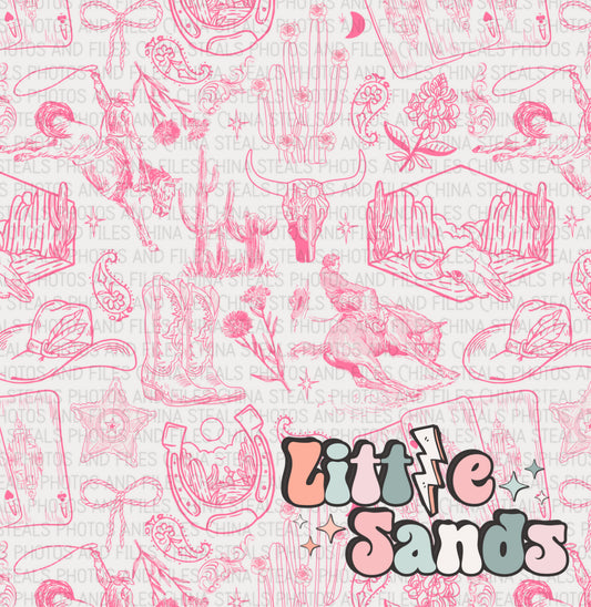 Pink western