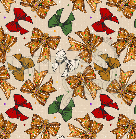 Gingerbread bows