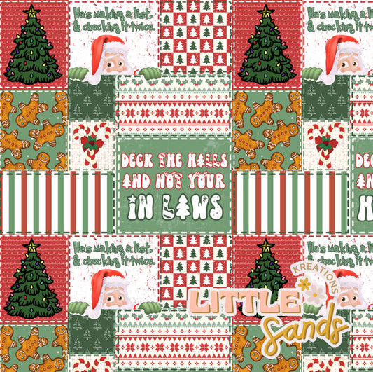 Deck the halls-in laws