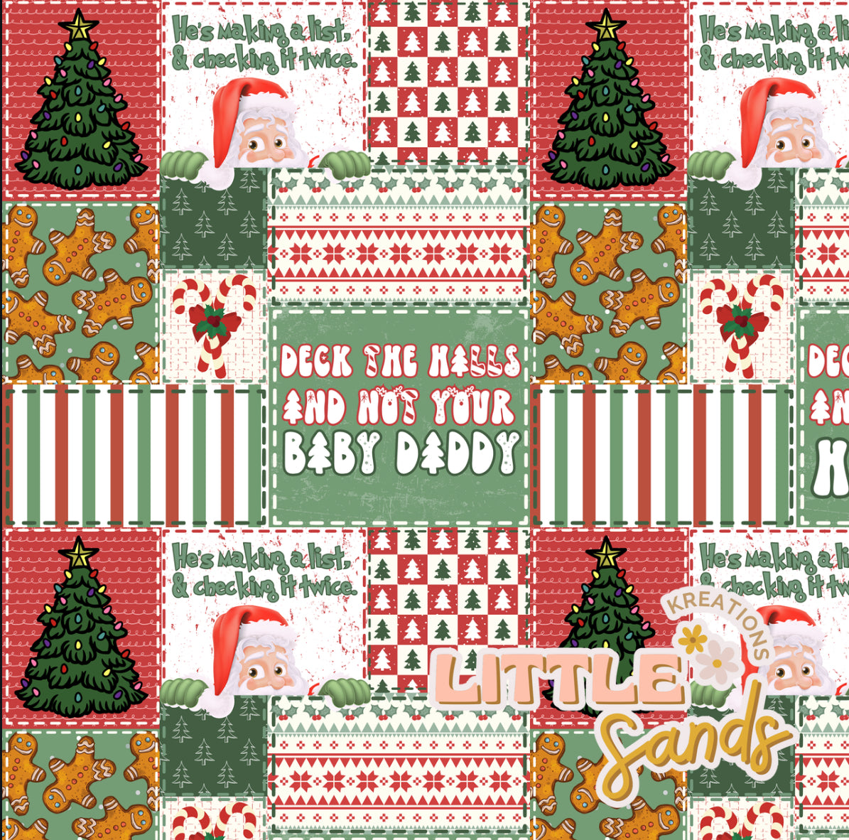 Deck the halls-baby daddy