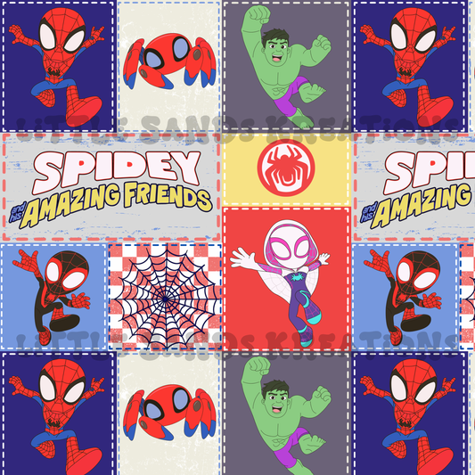 Spidey patchwork
