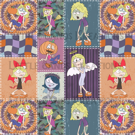 Spooky Liz patchwork