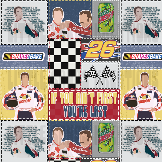Talladega nights patchwork