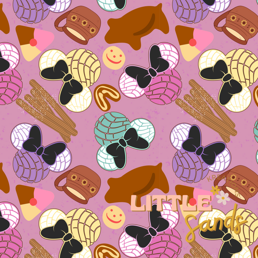 Pan dulce mouse/purple