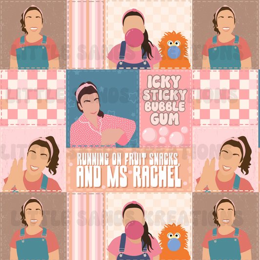 Ms Rachel patchwork