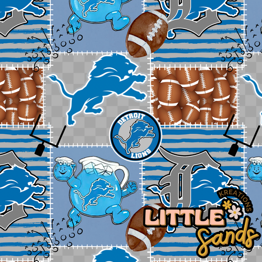 Lion patchwork