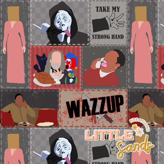 Scary movie patchwork