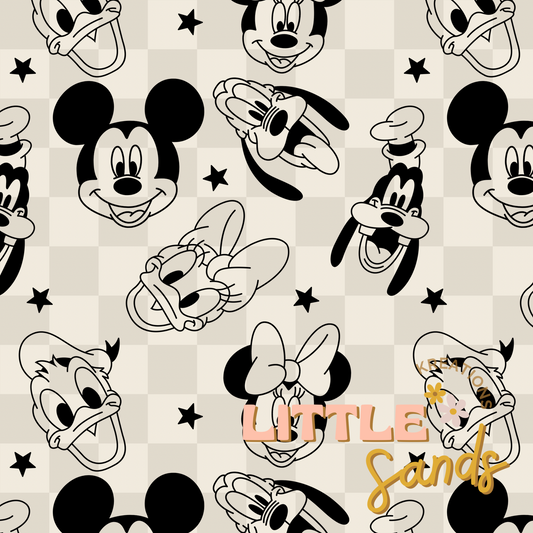 Cream rat checker